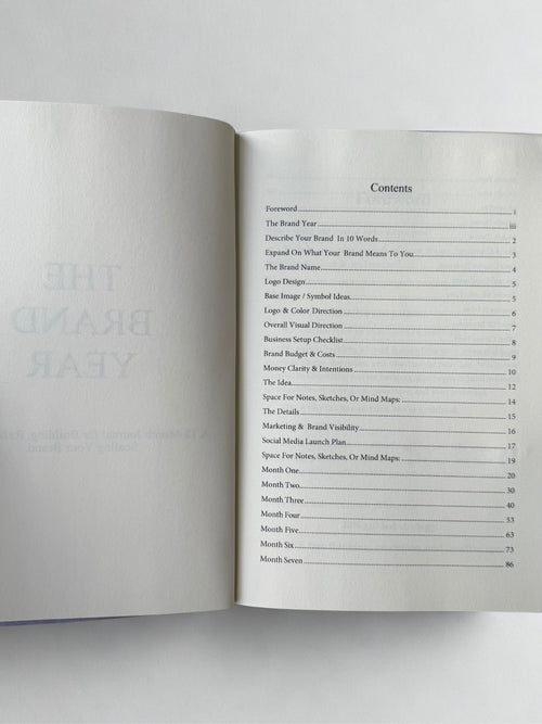 PRE-ORDER The Brand Year — Paperback